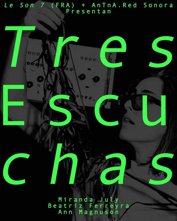 Flyer for Antna showing the name of the exhibition on an image of one of the artists