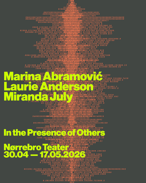 Poster for exhibition In the Presence of Others